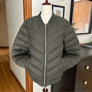Puffer Bomber Jacket